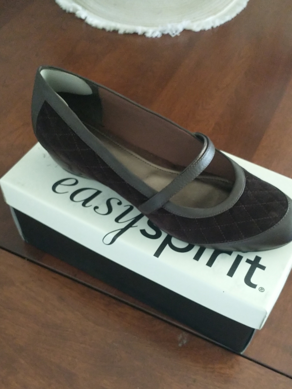Easy Spirit Deptford T Brown Shoes - Picture 3 of 5